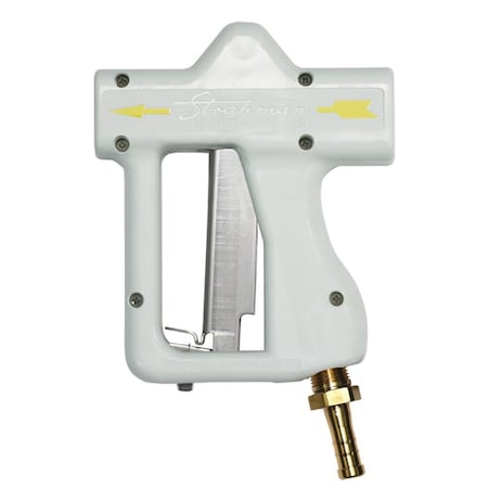 Strahman Washdown Equipemnt HydroPro 150 Spray Nozzle White 34 Swivel Adapter SS HP150075WHITE